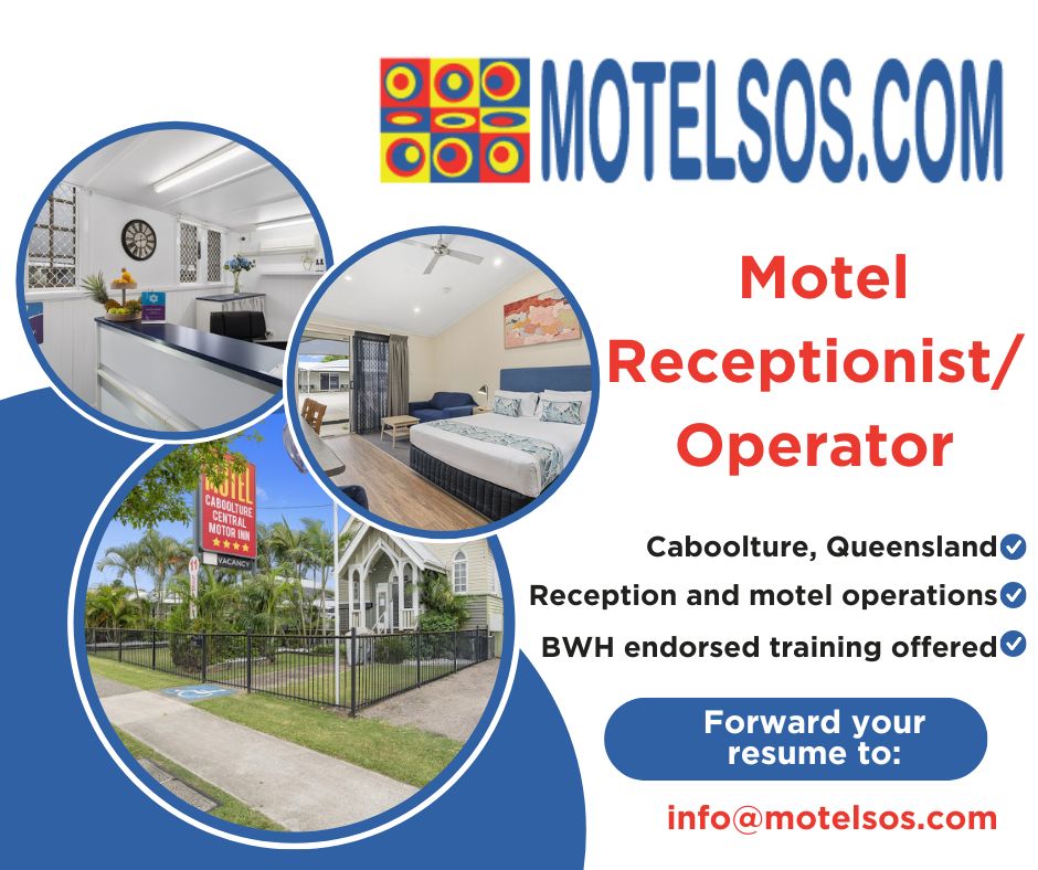 Motel Receptionist/Operator Caboolture